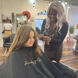 JeicobyScott Salon - Before photos with one of our favorite stylists, Kayvona!