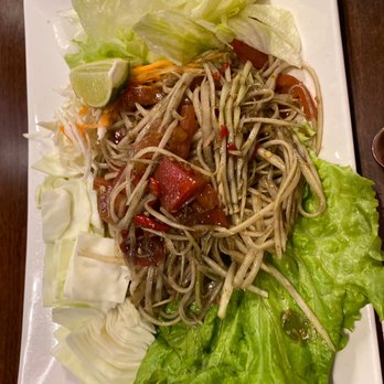 Sticky Rice - Papaya salad Lao style - Laotian Near Me - Murphy, Texas