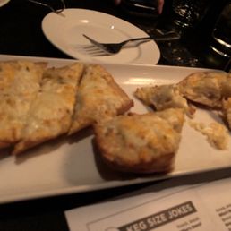 Cheesy garlic bread