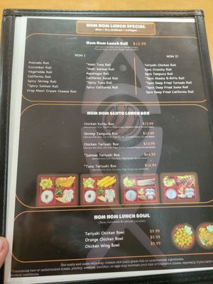Menu photo 3 Nom Nom Sushi Smyrna, TN