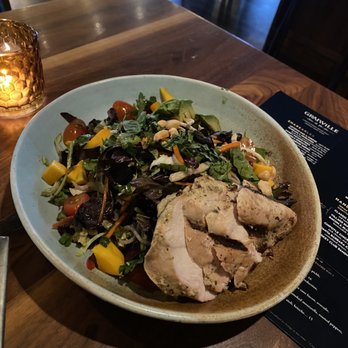 GRANVILLE - Thai Ginger Salad with chicken - New American Near Me - Pasadena, California GRANVILLE - Thai Ginger Salad with chicken - New American Near Me - Pasadena, California