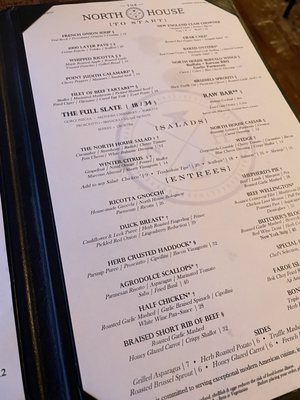 Menu photo 1 The North House Avon, CT Menu photo 1 The North House Avon, CT