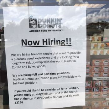 Dunkin' - Coffee & Tea Near Me - Jacksonville, Florida