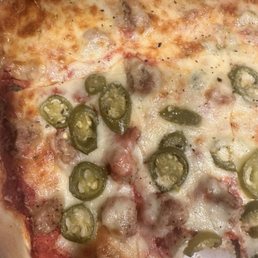 Sausage and jalapeños - cheese and sausage Sausage and jalapeños - cheese and sausage
