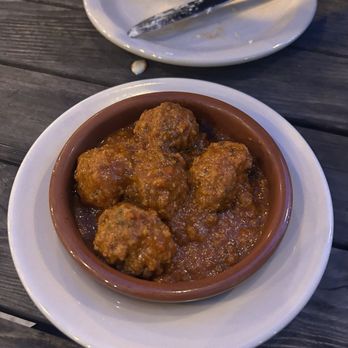 Barcelona Wine Bar - Albondigas (meatballs) - Tapas/Small Plates Near Me - Miami, Florida