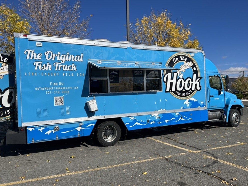 ON THE HOOK FISH & CHIPS FOOD TRUCK Minden, Nevada Fish & Chips