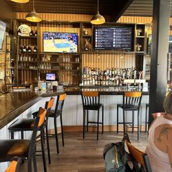 Mt Rushmore Brewing - The bar area inside