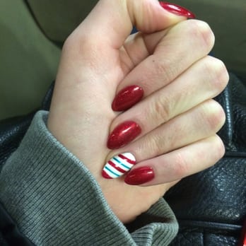 Four Seasons Nails Salon - My Christmas nails masterpiece done by Bety - Nail Salons Near Me - Millbrae, California Four Seasons Nails Salon - My Christmas nails masterpiece done by Bety - Nail Salons Near Me - Millbrae, California