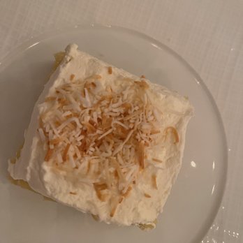 Saddle River Inn - Meh coconut dessert...was missing something - New American Near Me - Saddle River, New Jersey Saddle River Inn - Meh coconut dessert...was missing something - New American Near Me - Saddle River, New Jersey