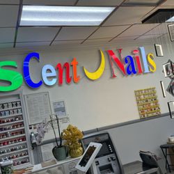 Another sign inside salon