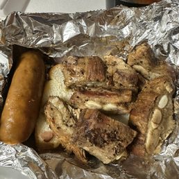 Rib Tips & Hot Link Combo. $16.00 Rib Tips & Hot Link Combo. $16.00