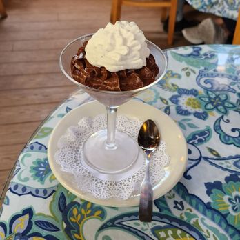 Cafe Degas - Chocolate Mousse - French Near Me - New Orleans, Louisiana Cafe Degas - Chocolate Mousse - French Near Me - New Orleans, Louisiana