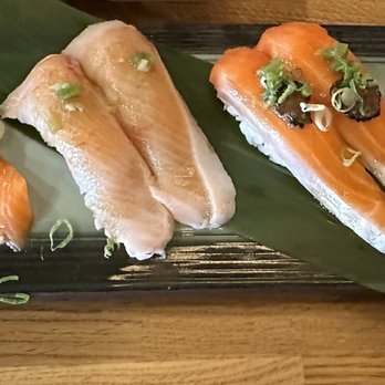 Momo Sushi - New Zealand salmon, king salmon toro belly, tuna - Sushi Bars Near Me - Riverside, California Momo Sushi - New Zealand salmon, king salmon toro belly, tuna - Sushi Bars Near Me - Riverside, California