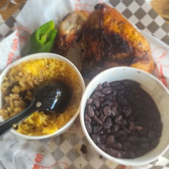 Ay Papa Que Rico - Supposed to be 1/2 chicken but I ate most of it then I remembered to take a picture . - Cuban Near Me - Sun Valley, California Ay Papa Que Rico - Supposed to be 1/2 chicken but I ate most of it then I remembered to take a picture . - Cuban Near Me - Sun Valley, California