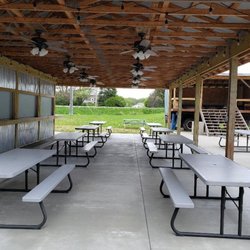 E J Karz - Outdoor Pavilion & Band Stage.