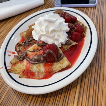 IHOP - strawberry nutella crepes - Burgers Near Me - Hicksville, New York