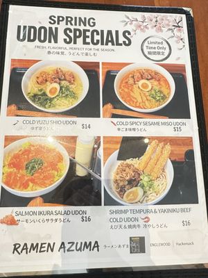 Menu photo 2 Ramen Azuma Englewood, NJ
