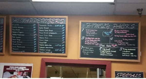 Menu photo 3 Al's Pizzeria Riverside, IL