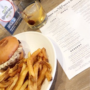 Dread River Distilling Company - whiskey burger with fries & the bbq chicken empanadas - Distilleries Near Me - Birmingham, Alabama Dread River Distilling Company - whiskey burger with fries & the bbq chicken empanadas - Distilleries Near Me - Birmingham, Alabama