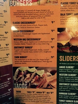 Menu photo 7 Timbers - Azure Las Vegas, NV Menu photo 7 Timbers - Azure Las Vegas, NV