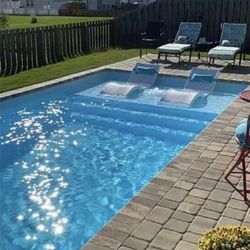 Aqua Build Pool And Patio - Finished product!!