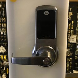 Commercial grade touch-pad. Fob and smartphone enabled options available.