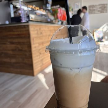 Smyrna Coffee - Latte with cold foam - Coffee & Tea Near Me - Smyrna, Georgia Smyrna Coffee - Latte with cold foam - Coffee & Tea Near Me - Smyrna, Georgia