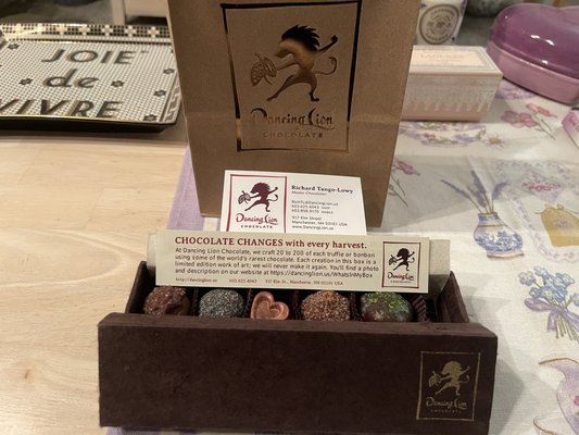 Dancing Lion Chocolate by null