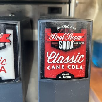 Fred's Downtown Philly - Real sugar, organic, non-gmo soda! - Cheesesteaks Near Me - Bedford, Texas