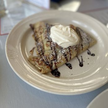 Eden Cafe - Crepe - Nutella and banana - Cafes Near Me - Tulare, California
