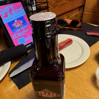 Texas Roadhouse - Unopened steak sauce - Steakhouses Near Me - Bastrop, Texas Texas Roadhouse - Unopened steak sauce - Steakhouses Near Me - Bastrop, Texas
