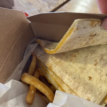 The Char Market - Kids cheese quesadilla. Includes fries. Can add protein - Sandwiches Near Me - Carmichael, California