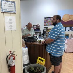 Charlin's Book Nook - The nice guy that works there!