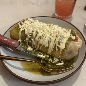 Bar Cala - Carne Asada smothered burrito - Bars Near Me - Portland, Oregon