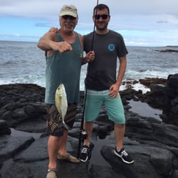 Just Inshore Fishing Kauai - Nice omilu (bluefin jack)!
