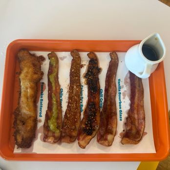 Smothered - Bacon flight - Breakfast & Brunch Near Me - Albuquerque, New Mexico