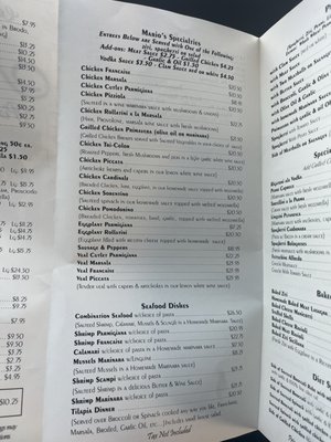 Menu photo 1 Mario's Pizza Oceanside, NY Menu photo 1 Mario's Pizza Oceanside, NY