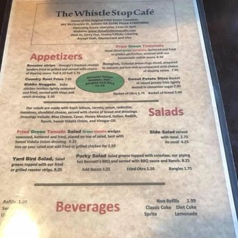 The Whistle Stop Cafe - American Near Me - Juliette, Georgia