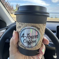 A-Town Coffee - Small hazelnut latte