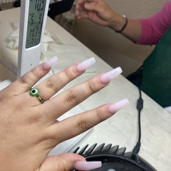 Smiley Nail Spa - before gel polish - Nail Salons Near Me - Walnut Creek, California