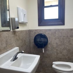 Clifton Train Station - Restroom for passengers.