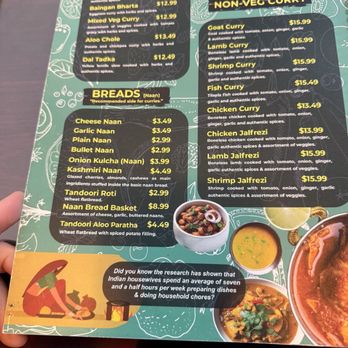 Indian & Nepali Kitchen - Curry menu - Indian Near Me - Pataskala, Ohio