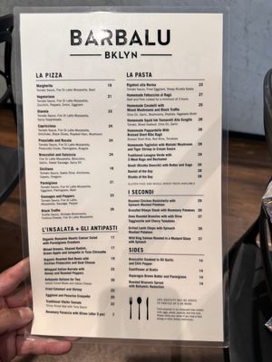 Menu photo 1 Barbalu Bklyn Brooklyn, NY