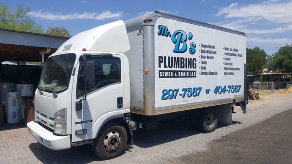 Mr B's Plumbing Sewer & Drain Logo
