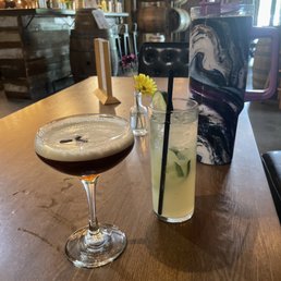Espresso martini and The electric lady