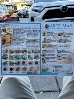 Menu photo 1 Aroy Mak Thai Food Seattle, WA Menu photo 1 Aroy Mak Thai Food Seattle, WA
