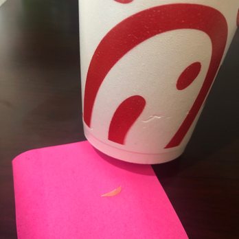 Chick-fil-A - Found a fingernail in my lemonade .... don't know how to feel about this - Fast Food Near Me - Houston, Texas Chick-fil-A - Found a fingernail in my lemonade .... don't know how to feel about this - Fast Food Near Me - Houston, Texas