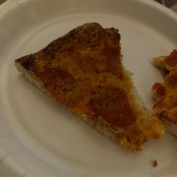 Domino's Pizza - Burnt pizza.
