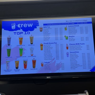 u crew thai creamery & tea