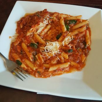 Beachwood Eatery - A Penne pasta with tomato meat sauce from the Pasta Bar. - Hot Dogs Near Me - The Dalles, Oregon